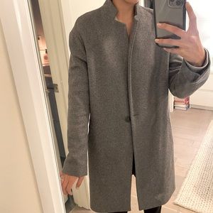 Zara grey wool coat - size XS